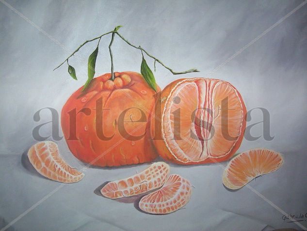 Mandarinas Oil Canvas Still Life Paintings