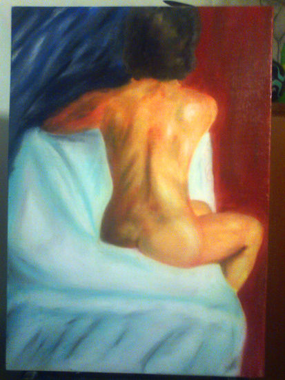 Sin titulo Oil Panel Nude Paintings