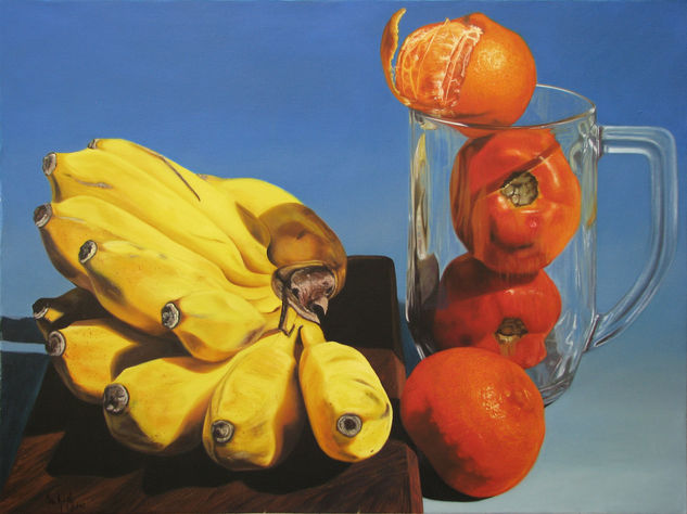 Bodegón 1 Oil Canvas Still Life Paintings