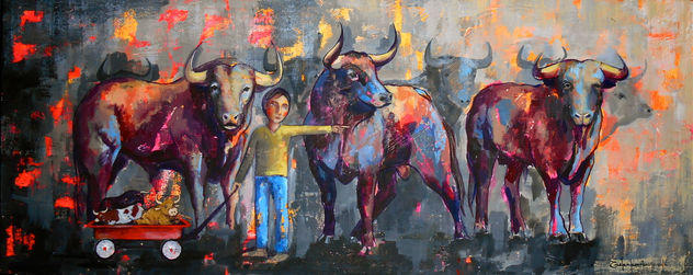 Mis juguetes "los toros"