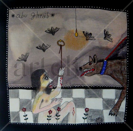 Abu Graib Mixed media Panel Others