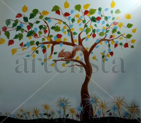 Mural La ardilla y...