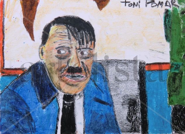 Hitler's angry reaction to the iPad Wax Paper Portrait