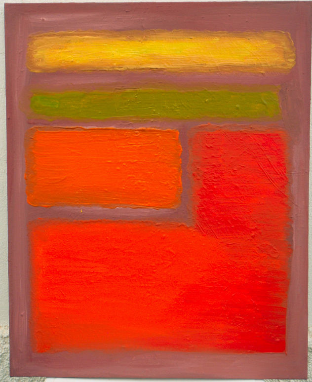 red,orange, green and yellow