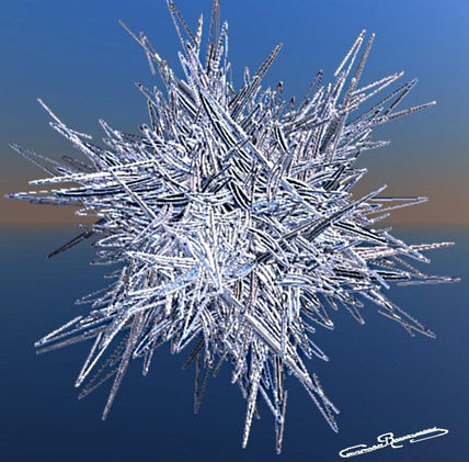 Estrella  de   cristal