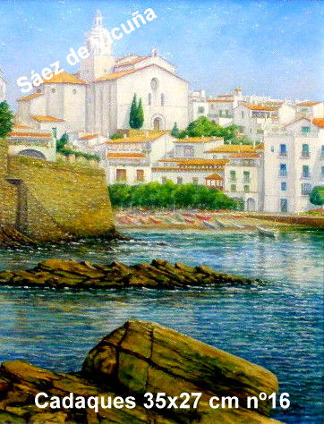 Cadaqués 35x27 cm nº 16