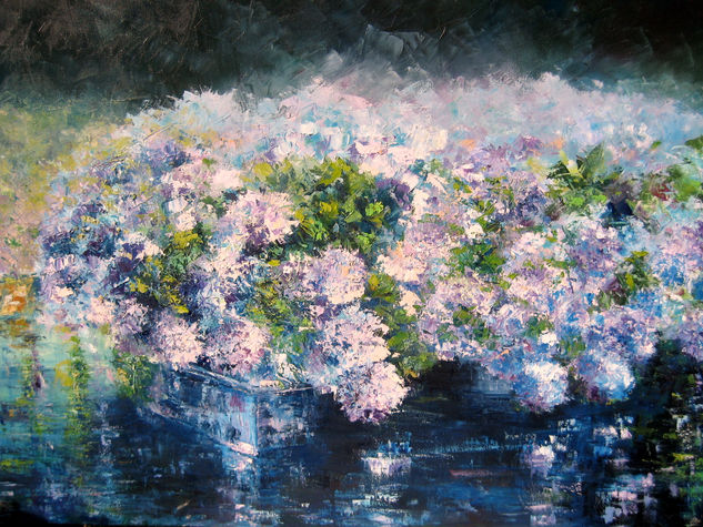 DE AZUL Oil Canvas Landscaping