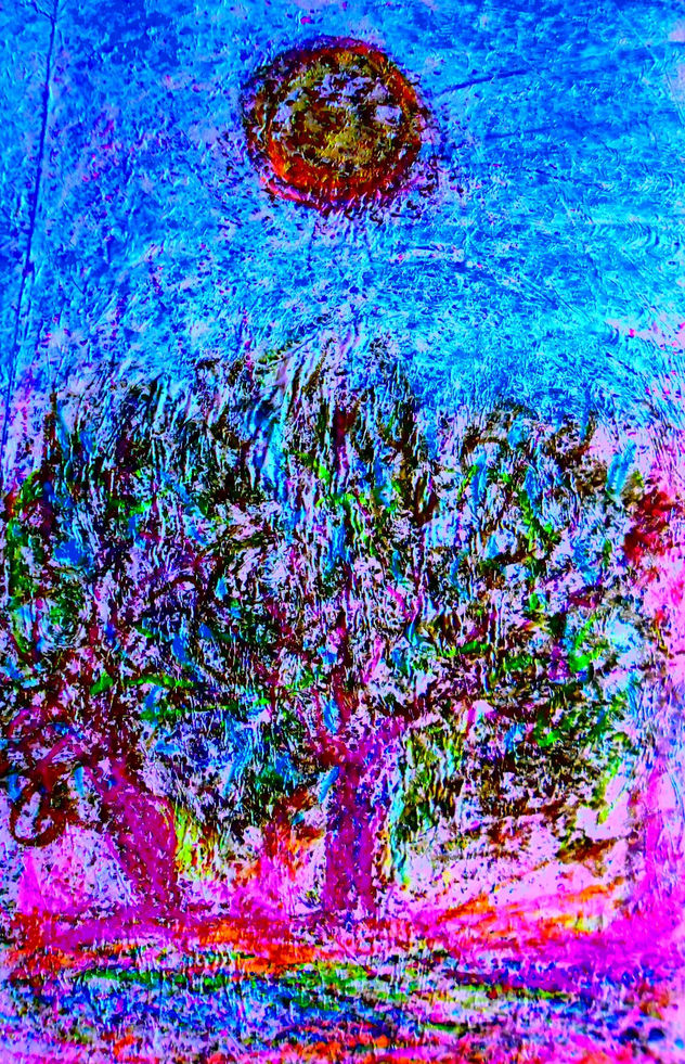 COMPOSICION VLAS.OLIVO DE COLORES.