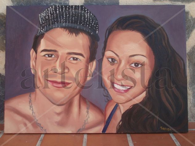 IVAN Y6 DAKOTA Oil Canvas Portrait