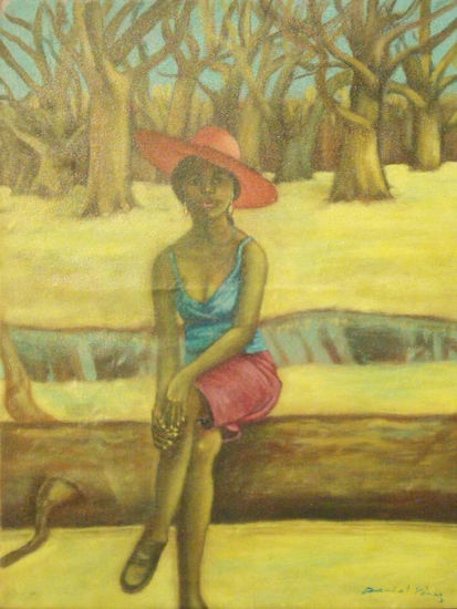 Morena 3 Oil Canvas Figure Painting