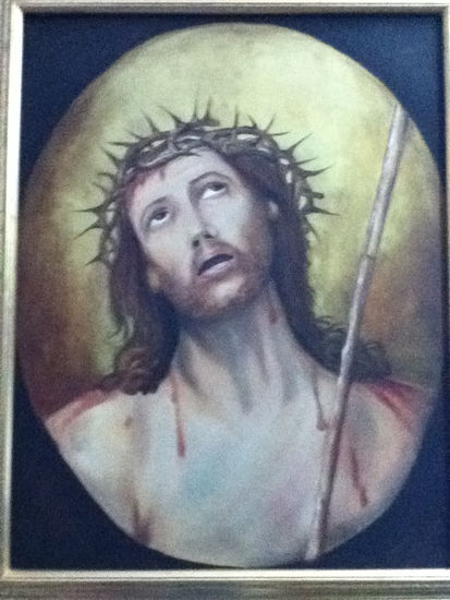 Cristo Oil Canvas Figure Painting