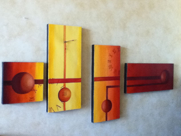 Reloj abstracto