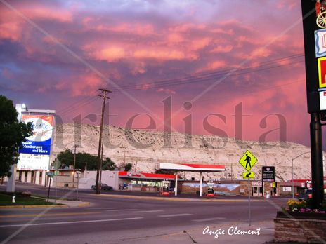 Gas Station.