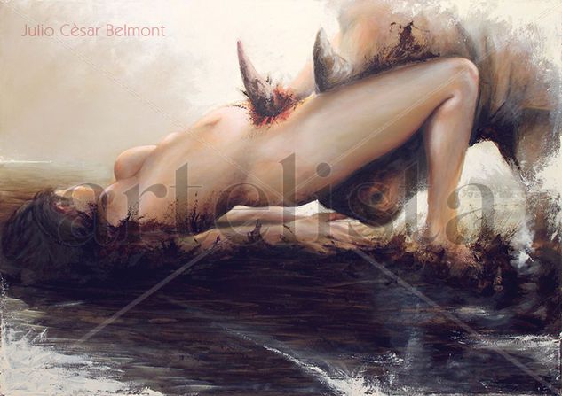 delirante democracia delirante Oil Canvas Nude Paintings