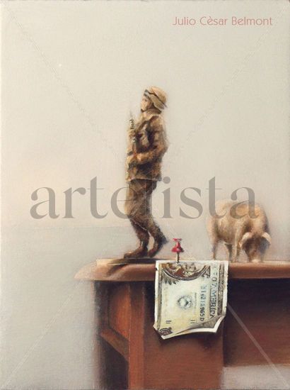 monopoly, error fangoso Oil Canvas Still Life Paintings