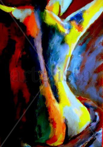 Secret sources and powers Acrylic Canvas Nude Paintings