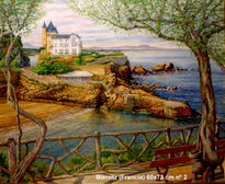 Biarritz. 73x60. cm...