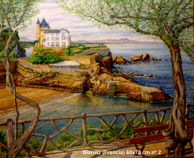 Biarritz. 73x60. cm nº 2 Óleo Lienzo Paisaje