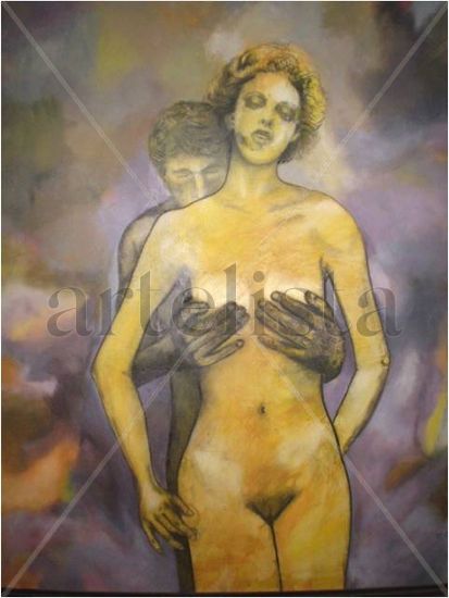 Ambrosia de amor Others Canvas Nude Paintings