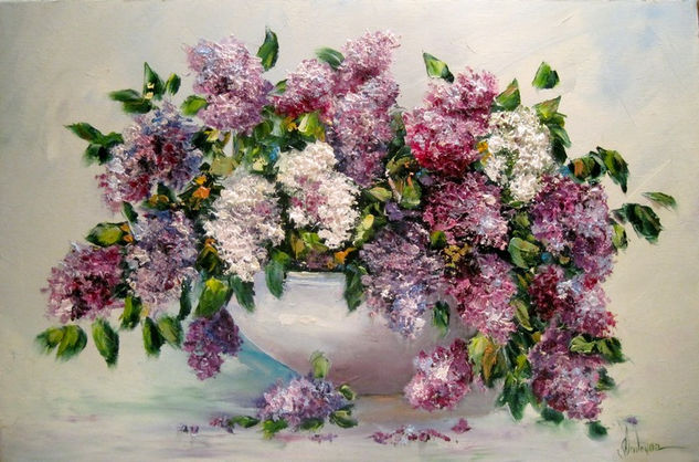 LILAS Oil Canvas Figure Painting