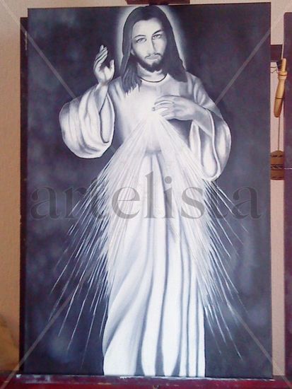 jesus Oil Canvas Others