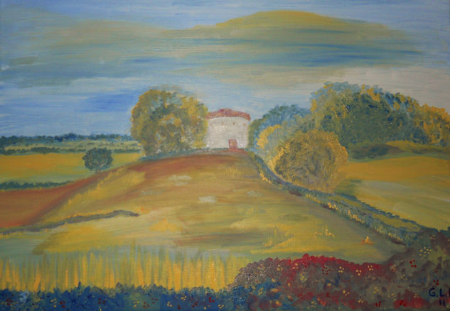 PALOMAR EN VALVERDE Oil Canvas Landscaping