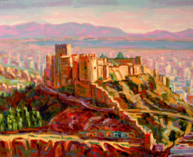 Alcazaba Oil Canvas Landscaping