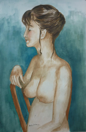 Desnudo Watercolour Paper Nude Paintings