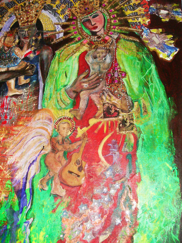 el guitarrista y las virgenes