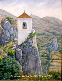 Guadalest 27x35 cm 59