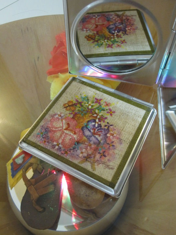 Jolie miroir de porche-Fête des mères