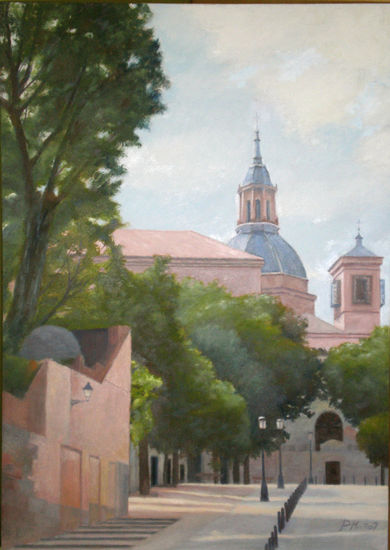 Costanilla de S.Andrés Oil Panel Landscaping