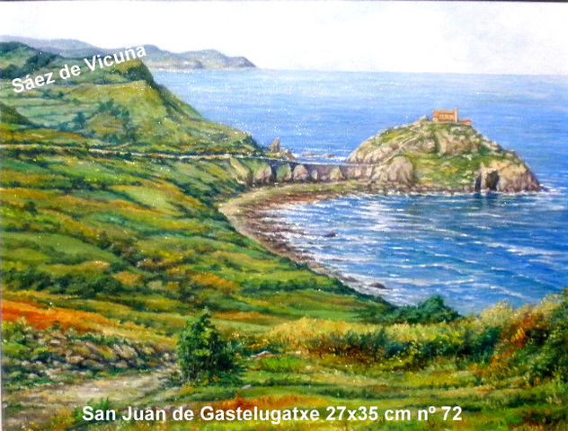 Gastelugatxe 27x35 cm nº72