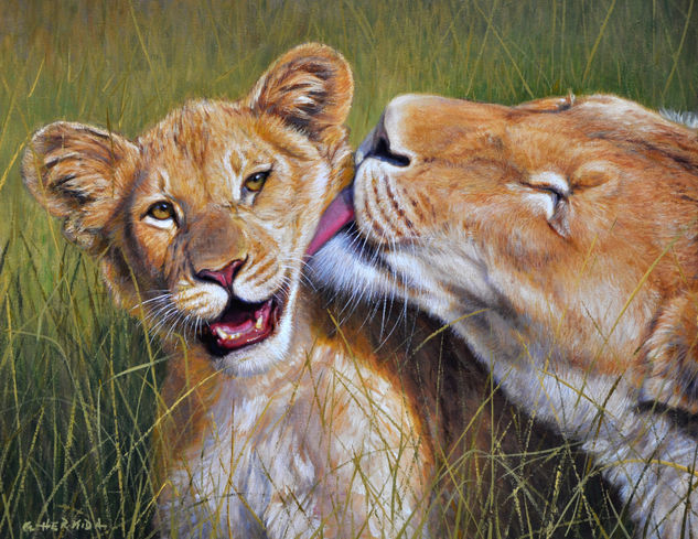 Felicidad. Oil Canvas Animals