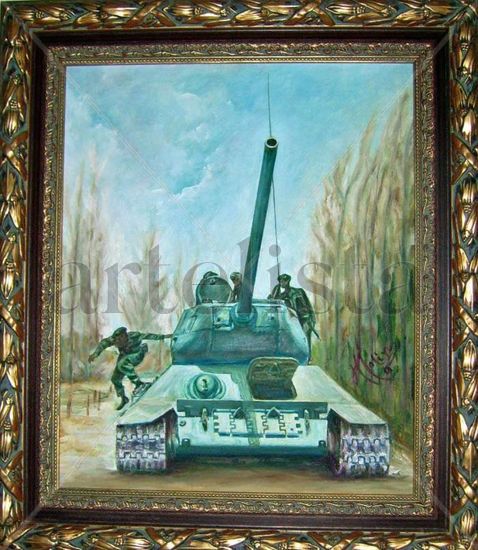 Tanque, Oil Canvas Others