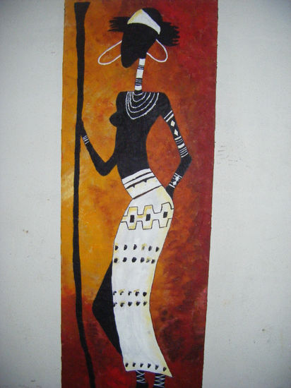 mujer Acrylic Others Figure Painting