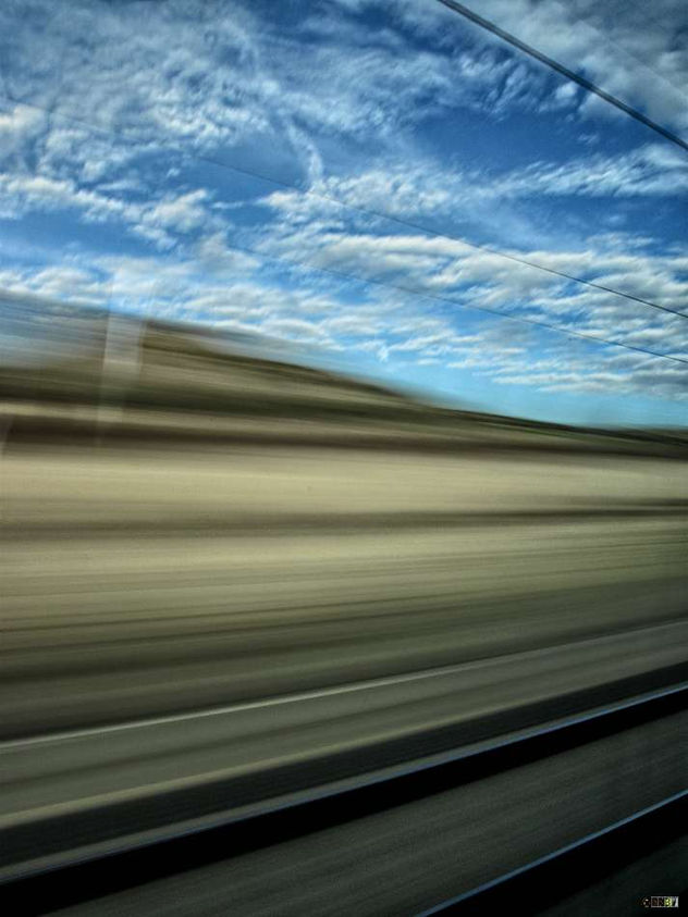 Paisaje Monegrino en alta velocidad / Monegrino landscape at high speed