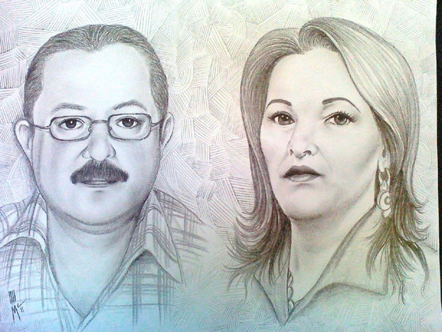 RETRATO AL CARBONCILLO/PAREJA Charcoal