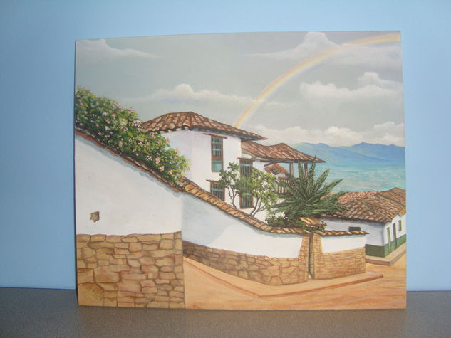 BARICHARA. SANTANDER Acrylic Panel Landscaping