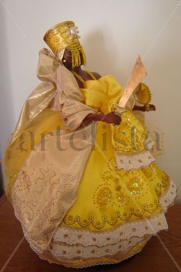 Ochum, Virgen de la Caridad del Cobre Mixta Figurativa