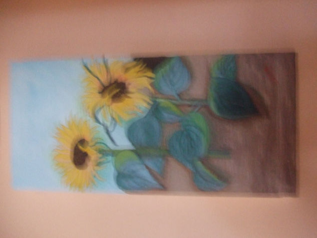 Girasoles Óleo Lienzo Paisaje