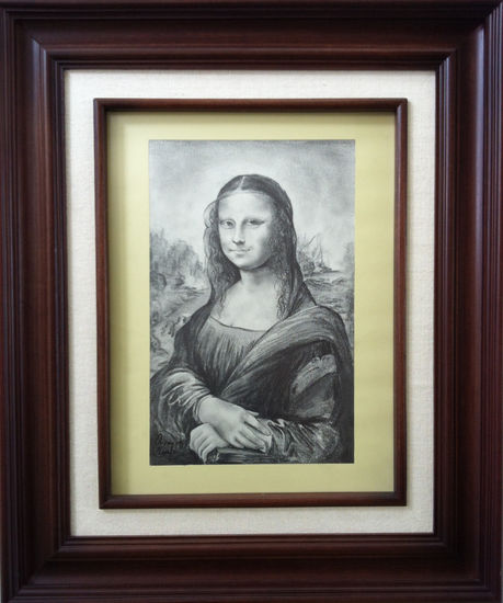 mona lisa de Da VInci Óleo Lienzo Paisaje