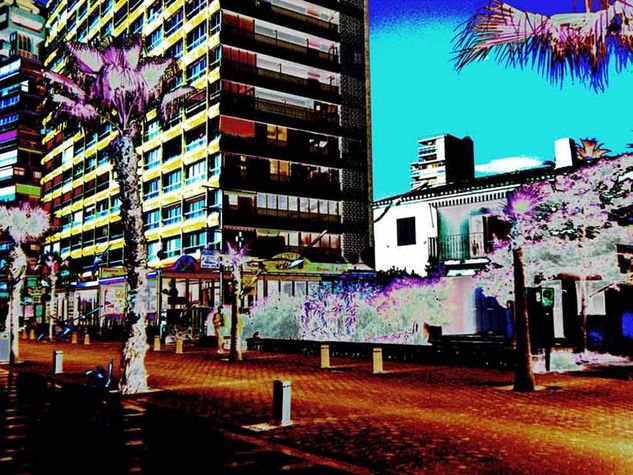 En la ciudad II (in the city II) Arquitectura e interiorismo Color (Digital)