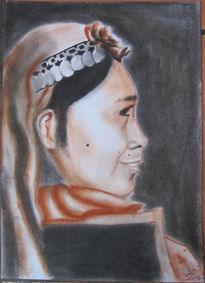 Mujer mapuche