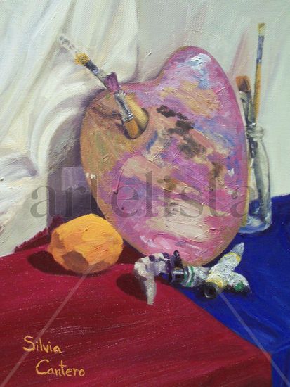 ¿Pintamos? Oil Canvas Still Life Paintings