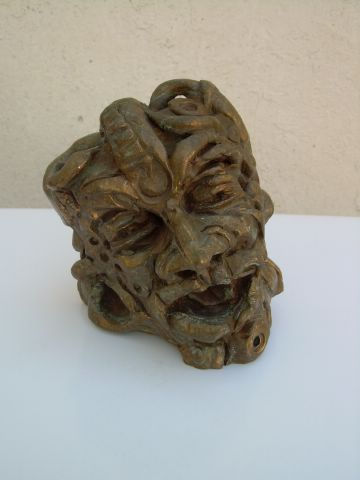 grito Bronze Figurative