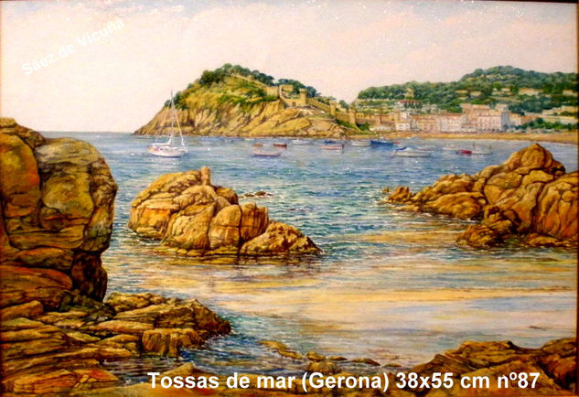 Tossas 38x55 cm nº87 Óleo Lienzo Paisaje