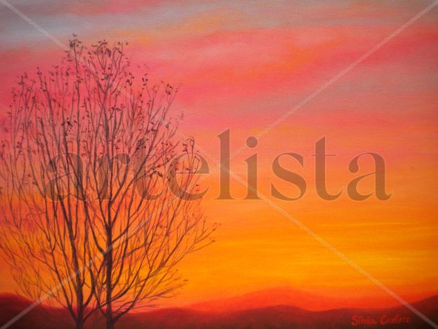 Diciembre. Atardecer