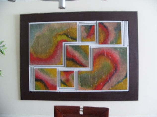 abstract Mixed media Panel Others