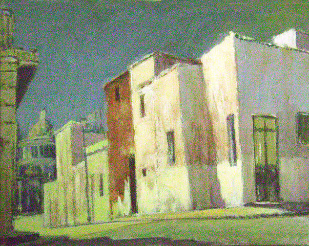 "POR SAN TELMO" Oil Canvas Landscaping